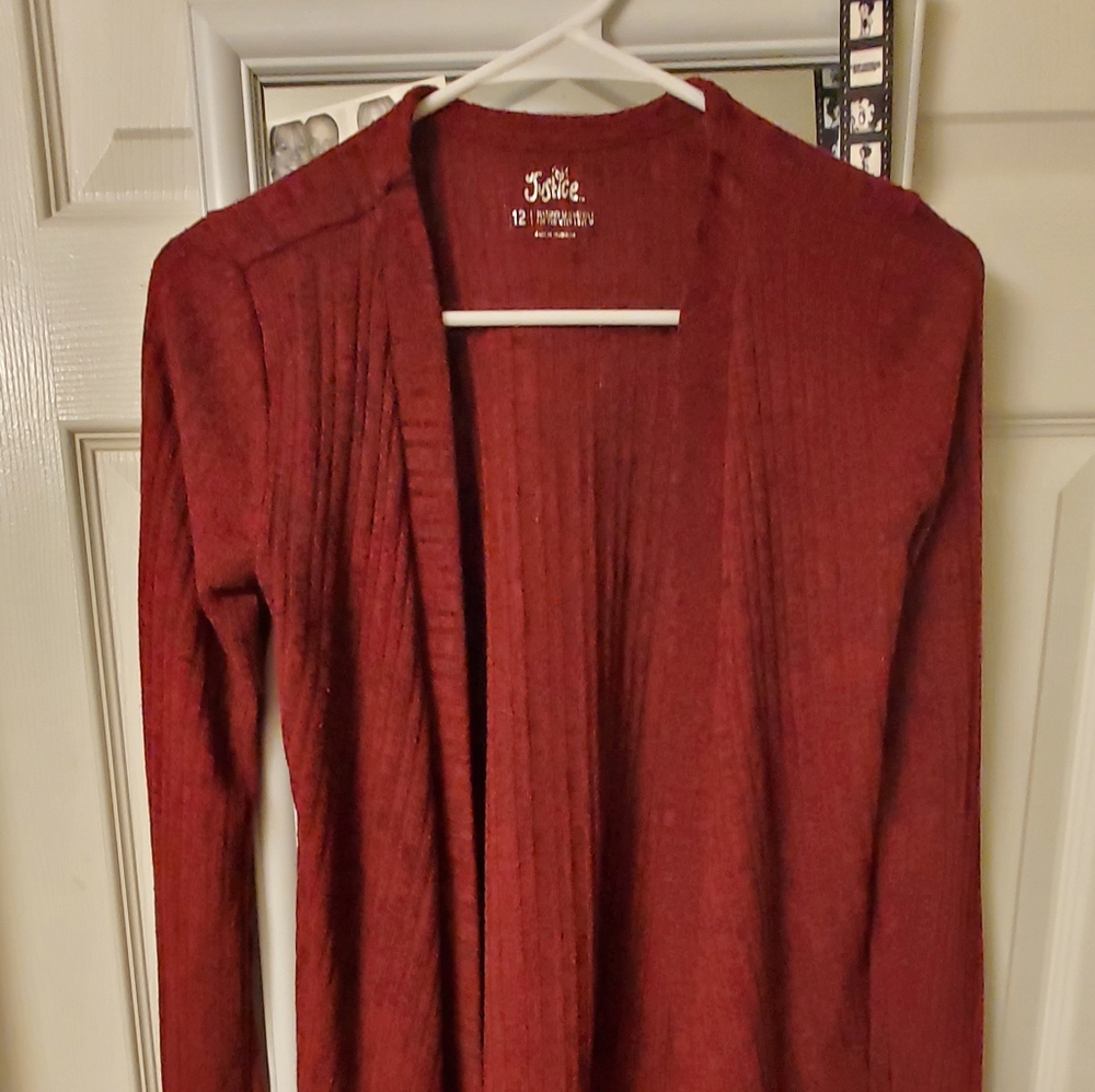 Justice Girls wrap sweater